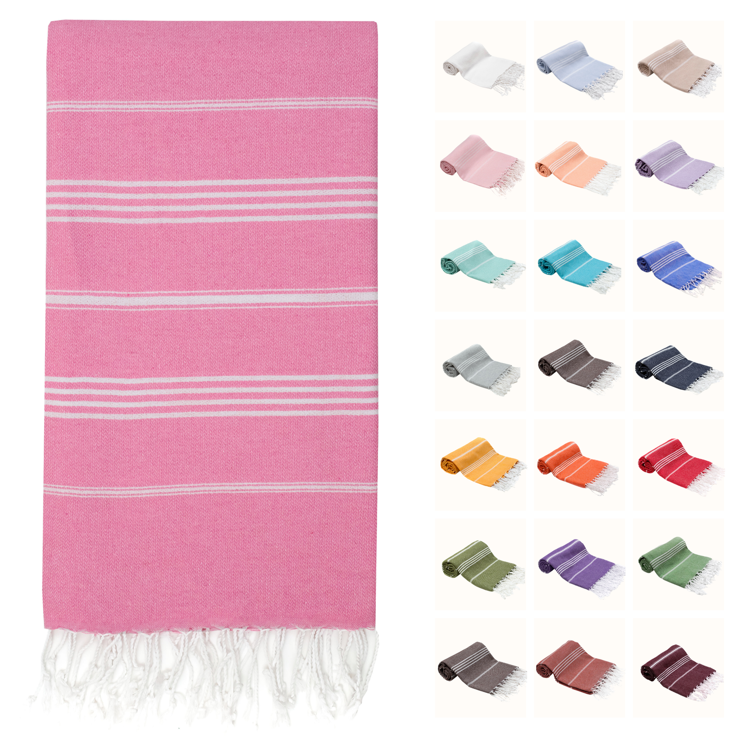 Turkish Peshtemal Beach Towels