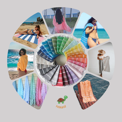 Turkish Peshtemal Beach Towels