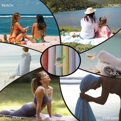 Towels for Beach,Pool,Bathroom,Spa,Travel,Camping