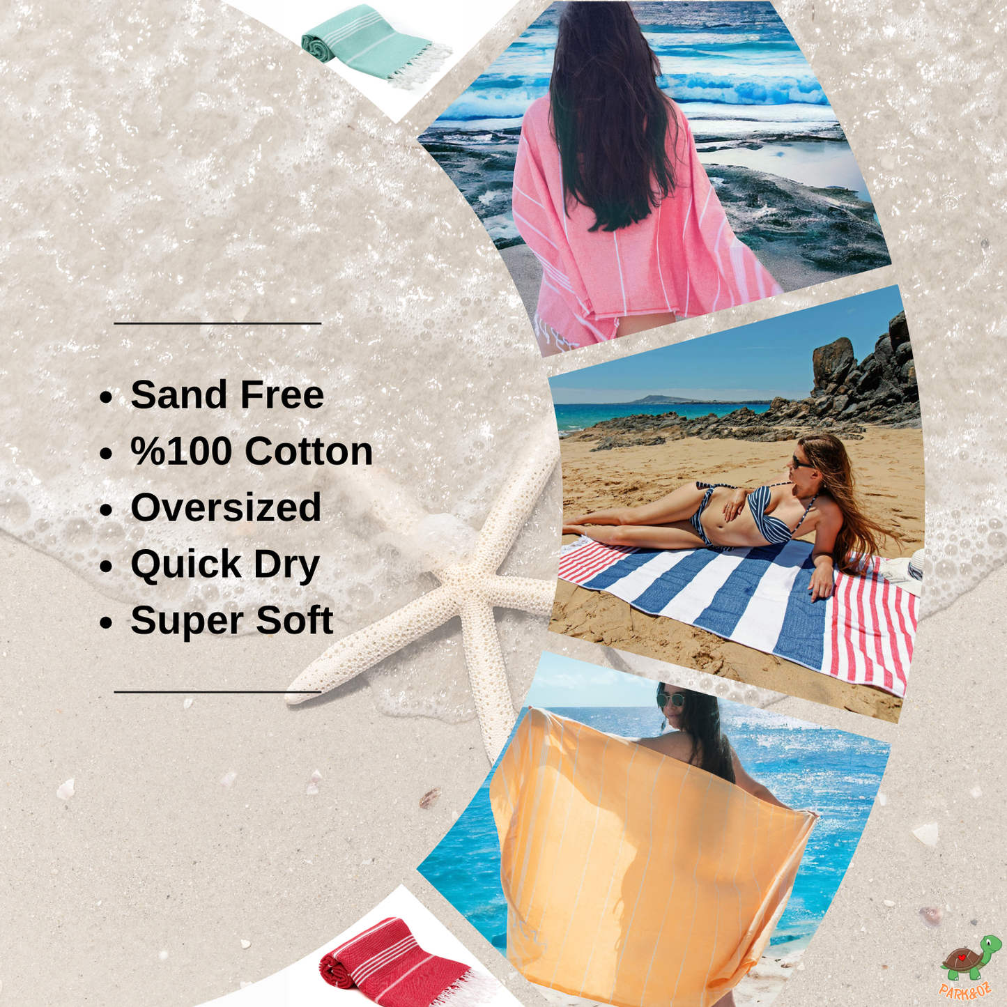 Turkish Cotton Lightweight Towel