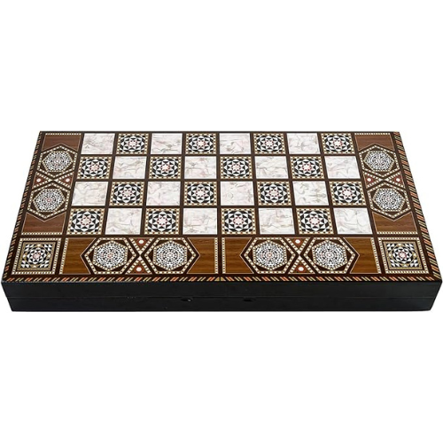 Turkish Backgammon Board Game Set