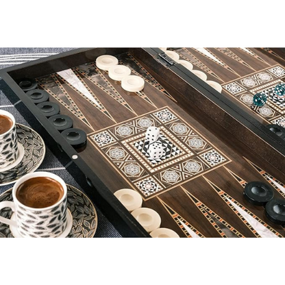 Turkish Backgammon Board Game Set