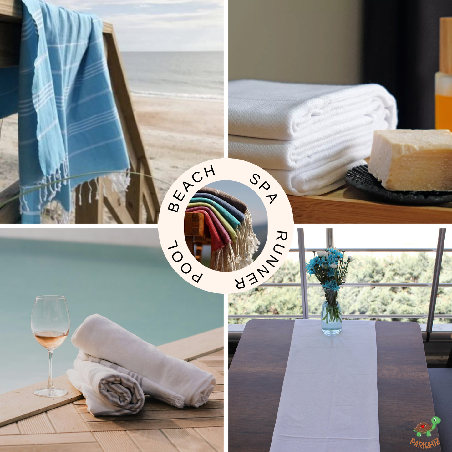 Turkish Cotton Lightweight Towel