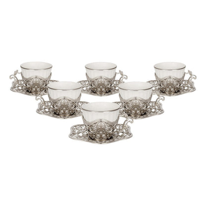6-Person Presentation Set - Elisa - Plain - White - Acar catalog image
