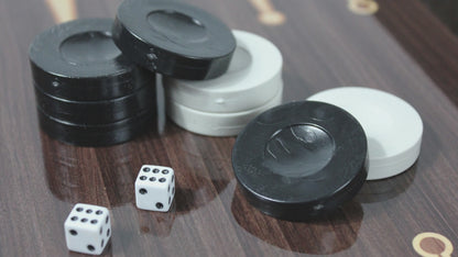 Turkish Backgammon Board Game Set Classic Style